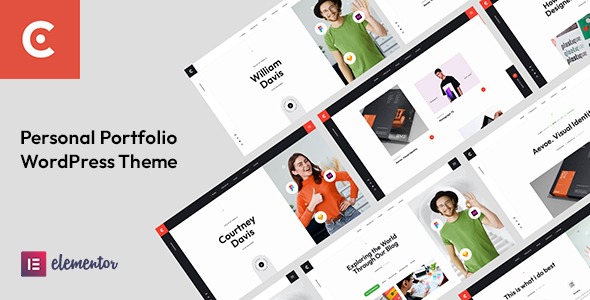 Courtney – 个人作品集 WordPress 主题 1.2.2