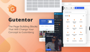 Gutentor PRO v3.3.0 – v1.0.0 古腾堡块 – 古腾堡编辑器的页面生成器