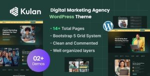 Kulan v1.0 数字营销机构 WordPress 主题