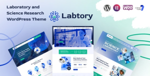 Labtory-实验室和科学研究 WordPress 主题 1.0.5