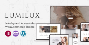 Lumilux (v1.0.5) Jewelry and Accessories WooCommerce Theme