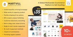 Martvill v2.9.0 A Global Multivendor Ecommerce Platform to Sell Anything [Activated]