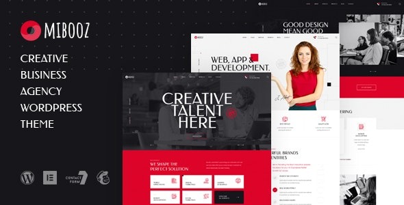 Mibooz – 创意机构 WordPress 主题 1.1