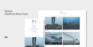 Miniblog v2.0.2 Multipurpose, Minimal WordPress Theme