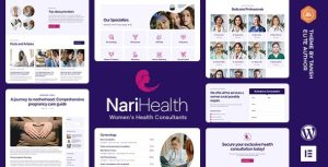 NariHealth (v1.0.6) Women’s Health Consultant WordPress Theme