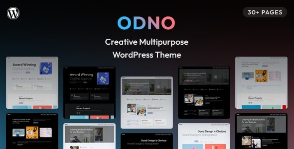 Odno v1.0 创意多功能 WordPress主题