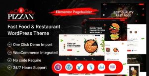 Pizzan (12 January 2025) Fast Food and Restaurant WordPress Theme