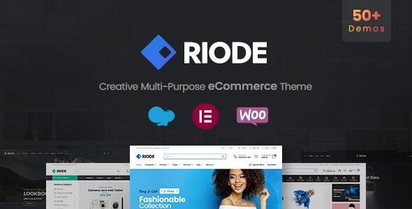 Riode (v1.6.19) Multi-Purpose WooCommerce Theme (Activated)