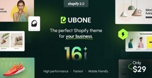 Ubone (v1.3.2) The Multipurpose eCommerce Shopify Theme