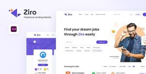Ziro v1.0 Freelancer Directory Website HTML Template