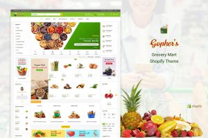Gopher’s | Grocery, Shopping Shopify Theme
