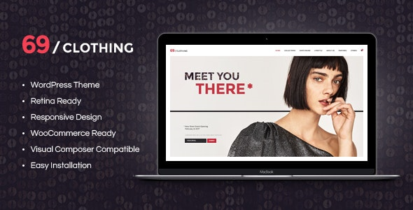 69 Clothing (v1.2.10) Brand Store & Fashion Boutique WordPress Theme #