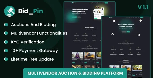 Bid_Pin - 多供应商拍卖和投标平台 v1.1