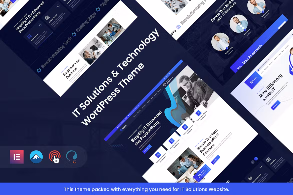 Cresta - IT Solutions & Technology WordPress Theme IT 解决方案和技术 WordPress 主题