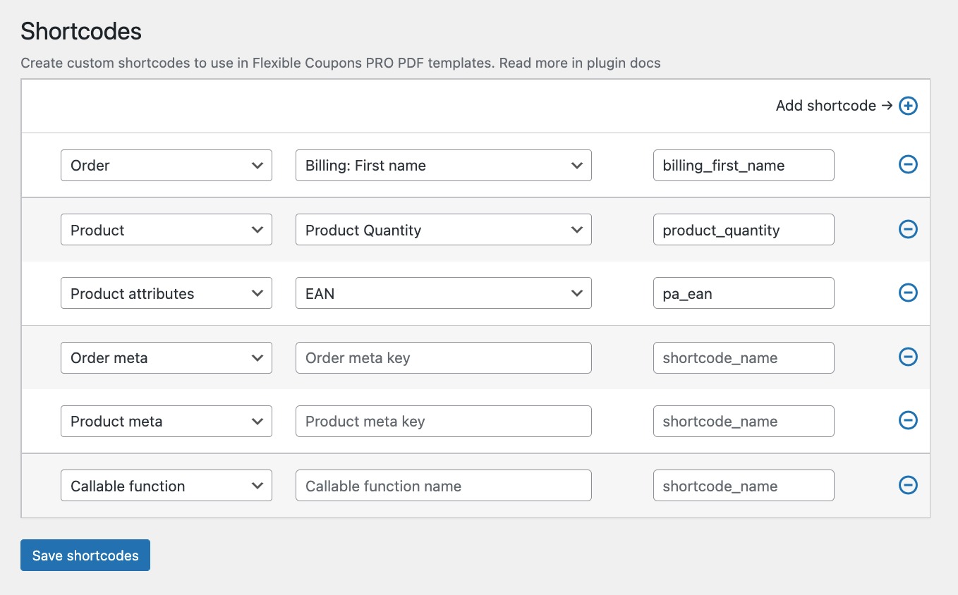 Flexible Coupons Shortcodes 1.0.15 [WpDesk]
