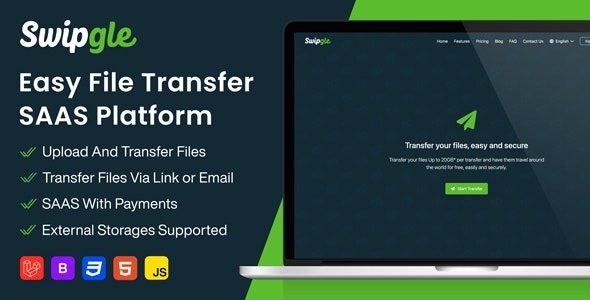Swipgle - 轻松文件传输 (SAAS) 2.5