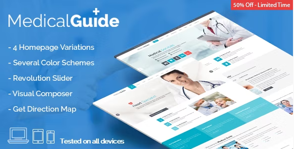 MedicalGuide – 健康和医疗 WordPress 主题 3.0.1