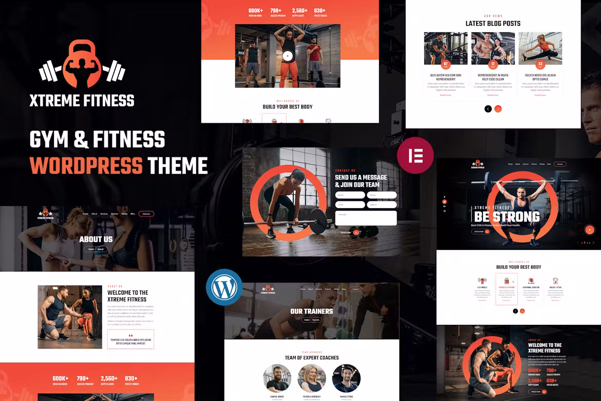 Xtreme Fitness | 健身房和健身 WordPress 主题 1.0