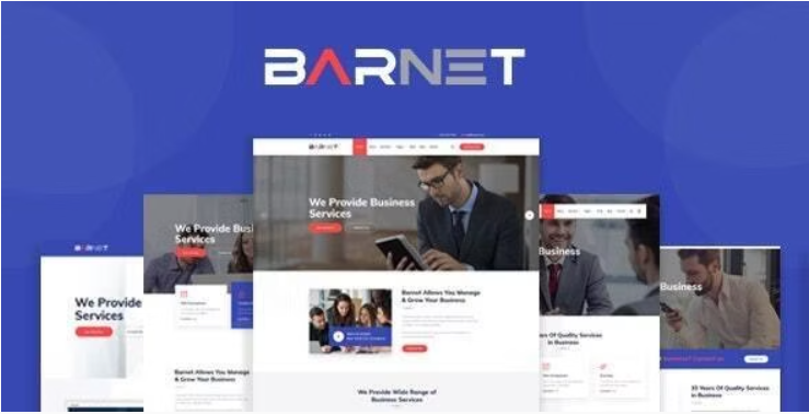 Barnet-商业咨询 WordPress 主题 1.9