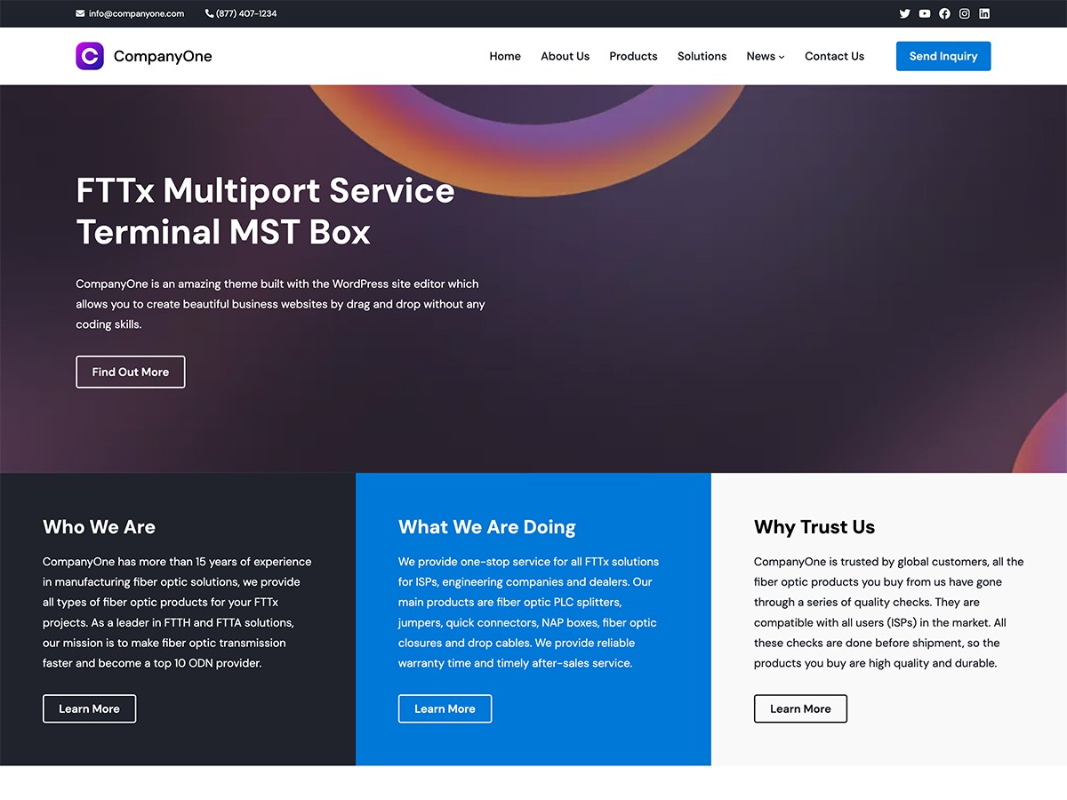 CompanyOne 1.0.0