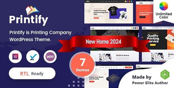 Printify – 印刷公司 WordPress 主题 3.1.0