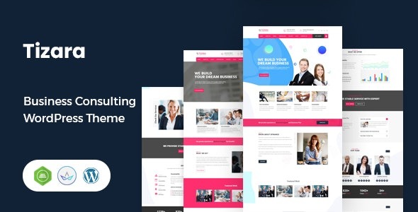 Tizara – 商业咨询 WordPress 主题 1.9