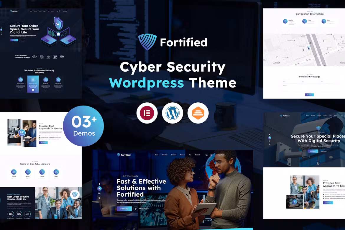 Fortified | IT 和网络安全 WordPress 主题 1.0