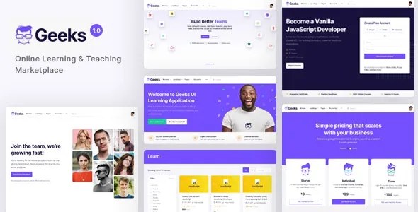 Geeks – 在线学习市场主题 1.2.24
