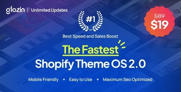 Glozin (v3.0.0) Multipurpose Shopify Theme OS 2.0