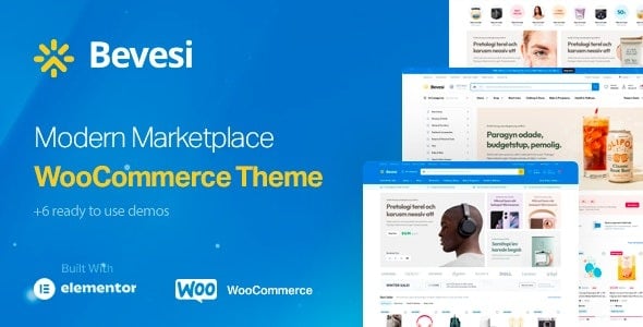 Bevesi (v1.1.1) Multi-Vendor and Marketplace WooCommerce Theme