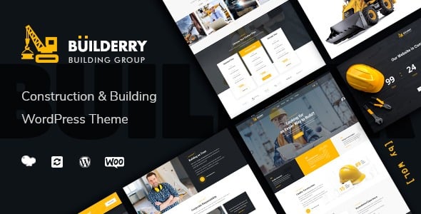 Buildera - 建筑与建筑 WordPress 主题 1.0
