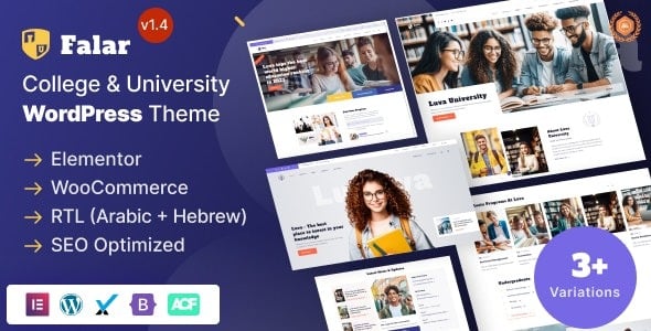 Falar - 大学 Elementor WordPress 主题 1.7.0