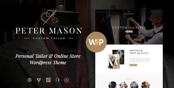 Peter Mason | 定制裁缝和服装店 WordPress 主题 1.4.2