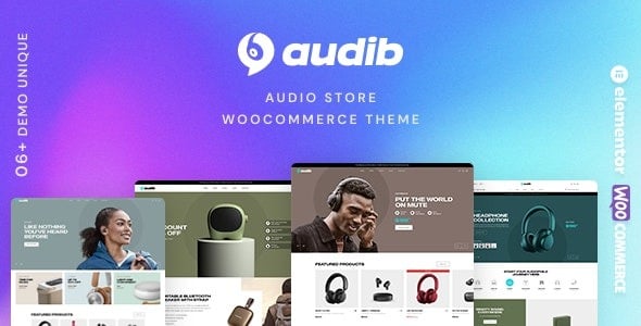 Audib (v1.2.5) Audio Store WooCommerce Theme