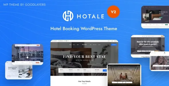 Hotale - 酒店预订 WordPress 3.0.0