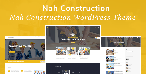 Nah Construction，建筑业务 WordPress 1.1.7