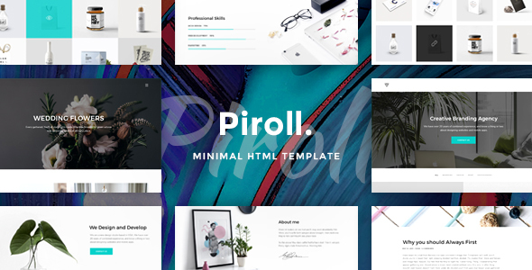 Piroll - 作品集 WordPress 主题 1.2.2