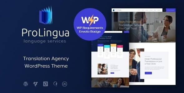 ProLingua (v1.1.11) Translation Services WordPress Theme