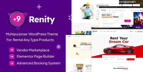 Renity (v1.16) Multipurpose Rental Marketplace