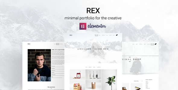 Rex - 最小 WordPress 作品集主题 4.0.1