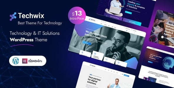 Techwix (v1.0.9) Technology & IT Solutions WordPress Theme