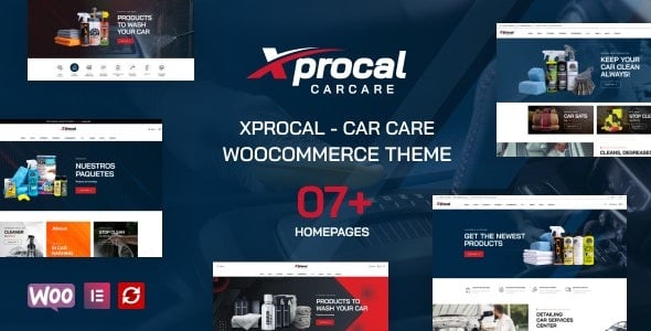 Xprocal (v1.2.3) Car Care WooCommerce Theme