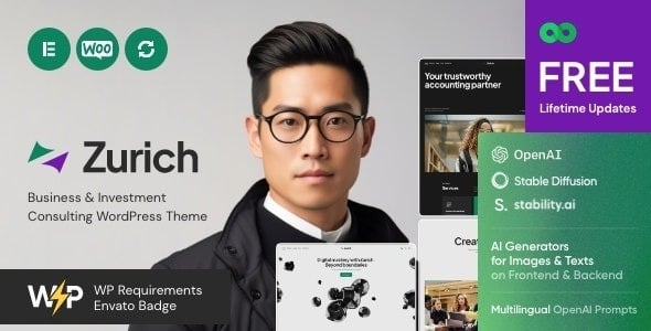 Zurich - 商业和投资咨询 WordPress 主题 1.1