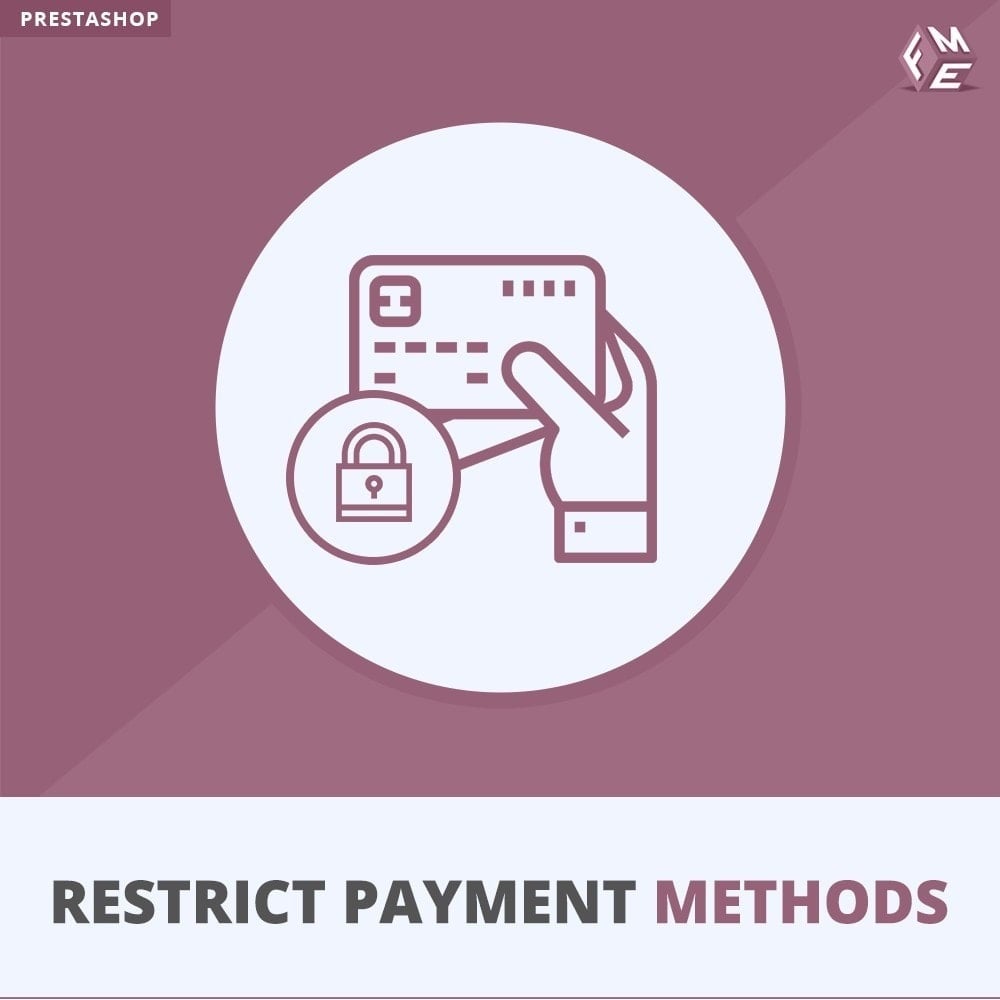 Restrict Payment Methods by Product, Category, Group (v1.6, v1.7, v8x) 2.1.0
