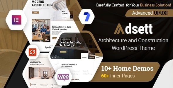 Adsett v1.0.6 建筑 WordPress 主题