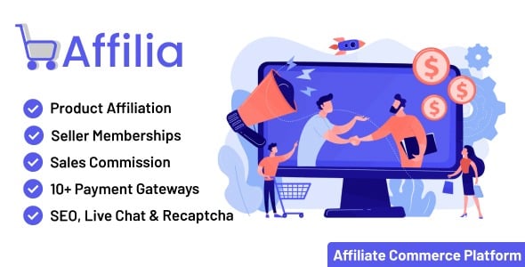 Affilia v1.0 Affiliate Commerce Platform