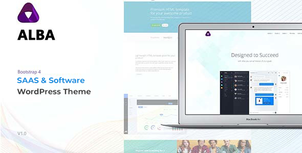 Alba - 启动/软件 WordPress 主题 1.0