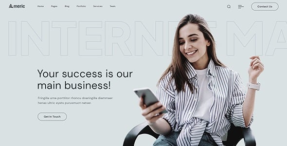 Americ-企业商务 WordPress 主题 1.0.0