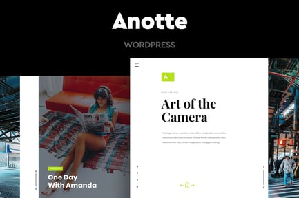 Anotte-横向摄影 WordPress 主题 1.7