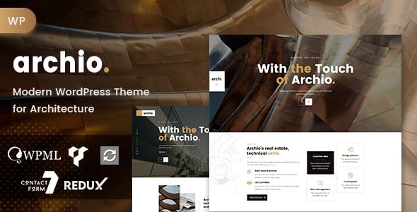 Archio v1.1.4 建筑室内设计 WordPress